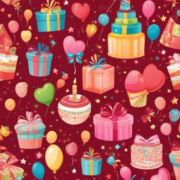 Birthday Background Wallpaper - background for a birthday card  