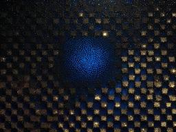 Black And Blue Glitter Wallpaper  