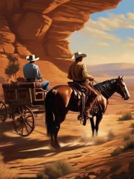 Western Wallpapers - Experience the wild west adventure with western wallpapers that transport you to rugged landscapes, cowboy tales, and dusty trails.  intricate patterns, splash art, wallpaper art