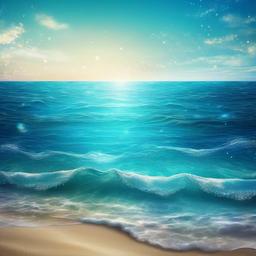 Ocean Background Wallpaper - sparkly ocean background  