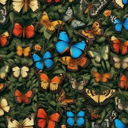 Butterfly Garden Butterfly Wallpaper intricate details, patterns, wallpaper photo