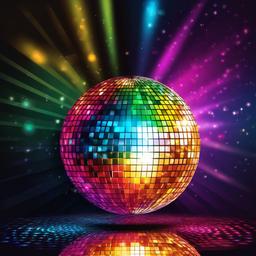 Disco Ball clipart - glittering disco ball effect  vector clipart