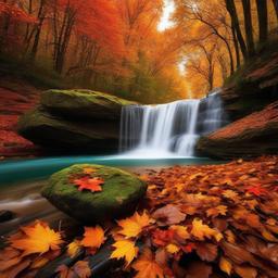 Fall Background Wallpaper - beautiful wallpaper waterfall  