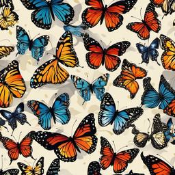 Butterfly Background Wallpaper - butterfly painting background  