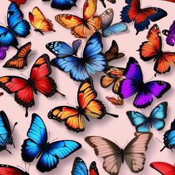 Butterfly Background Wallpaper - background aesthetic butterfly  