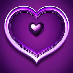 Purple Background Wallpaper - purple background heart  