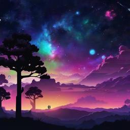Galaxy Background Wallpaper - rick and morty galaxy wallpaper  