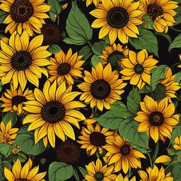 Flower Background Wallpaper - cute sunflower background  