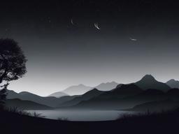 Calming Dark Wallpaper  ,desktop background wallpaper