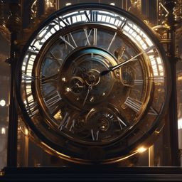 In a city of clockwork beings, clockmaker creates a sentient automaton capable of feeling emotions.  8k, hyper realistic, cinematic