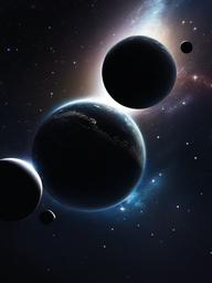 Black Universe Wallpaper  ,mobile iphone background wallpaper