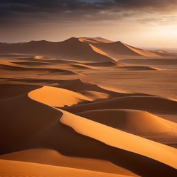 lost civilization of the sahara: desert dunes concealing ancient wonders 