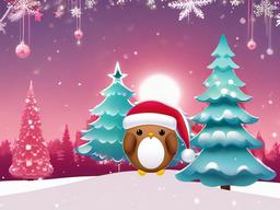 Kawaii Christmas Wallpaper  