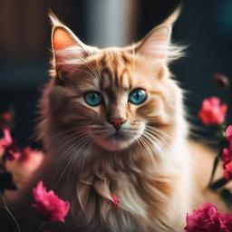 Cat Background Wallpaper - beautiful wallpaper cat  