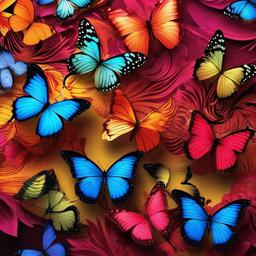 Butterfly Background Wallpaper - butterflies background iphone  