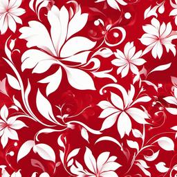 Red Background Wallpaper - red and white flower background  