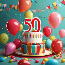 Birthday Background Wallpaper - 50 years birthday background  