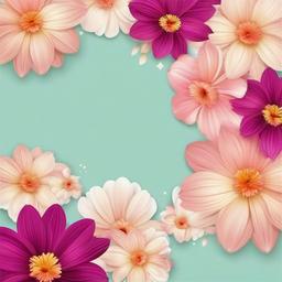 Flower Background Wallpaper - flower background frame  