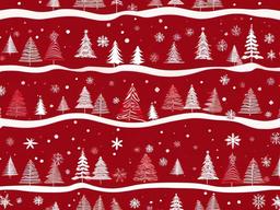 Red Christmas Background Aesthetic  