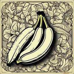 banana  , vector illustration, clipart