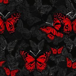 Red Background Wallpaper - black and red butterfly wallpaper  