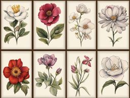 birth flower tattoos, celebrating your birth month with the corresponding flower. 