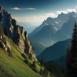 Mountain Background Wallpaper - mountain cliff background  