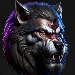 werewolf clipart - ragnar, a ferocious and relentless werewolf. 