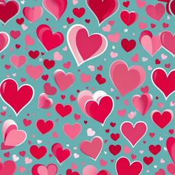 Valentine Background Wallpaper - valentine hearts wallpaper  