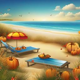 Beach background - thanksgiving beach wallpaper  