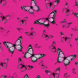 Butterfly Background Wallpaper - pink wallpaper with butterflies  