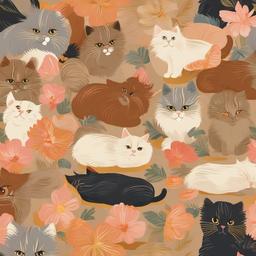 Cat Background Wallpaper - persian cat background  