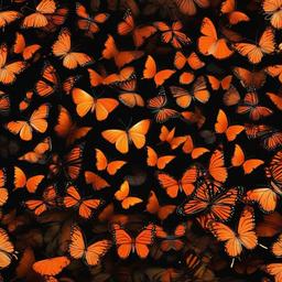 Butterfly Background Wallpaper - butterfly wallpaper orange  