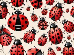 Ladybug clipart - ladybug character with big eyes  