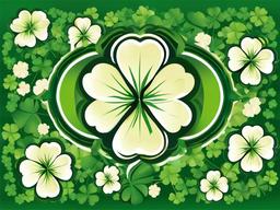 4 Leaf Clover  clipart