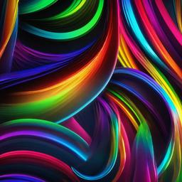 Rainbow Background Wallpaper - neon multicolor background  