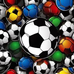 Football Background Wallpaper - soccer ball background  