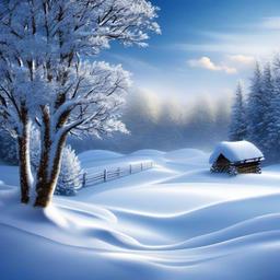 Snow Background Wallpaper - free snow scene background  