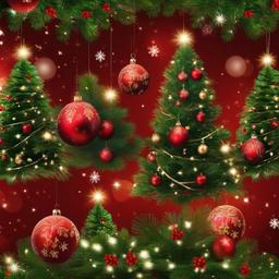 Christmas Background Wallpaper - christmas tree photo backdrop  