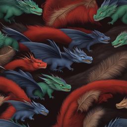 dragons with fur 