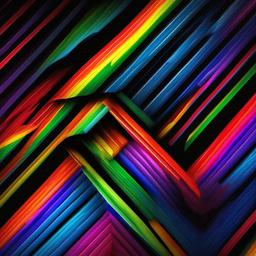 Rainbow Background Wallpaper - rainbow wallpaper black background  