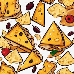 Snack clipart - nachos with cheese  clipart