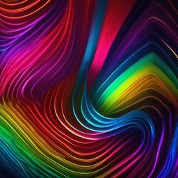 Rainbow Background Wallpaper - neon rainbow wallpapers  