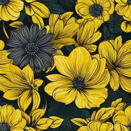 Yellow Background Wallpaper - yellow background flower  