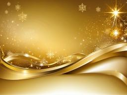 Christmas Background Gold  