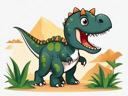 Dinosaur Easy Illustration,Simple and easy-to-use dinosaur illustrations  vector clipart