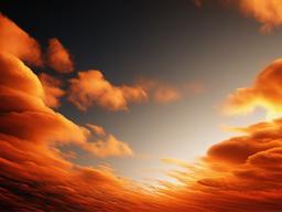 Orange Cloud Wallpaper  ,desktop background wallpaper