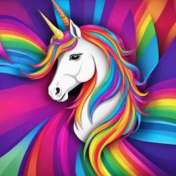 Rainbow Background Wallpaper - rainbow unicorn background hd  