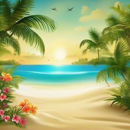 Beach Background Wallpaper - beach paradise background  