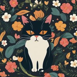 Cat Background Wallpaper - background cat wallpaper  